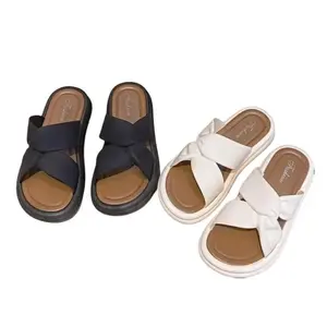 Sandal Selop Wanita Cewek Perempuan Elegan dan Anggun Model Korea Style Kekinian Bahan Karet Slip On Nyaman Lembut Cocok untuk Sehari-hari - Sendal