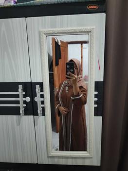 Product Review of Gamis Abaya rompi cringkle airflow by dereza style Dress Wanita Muslim Arab Variasi Crinkle from b**a b**u 1
