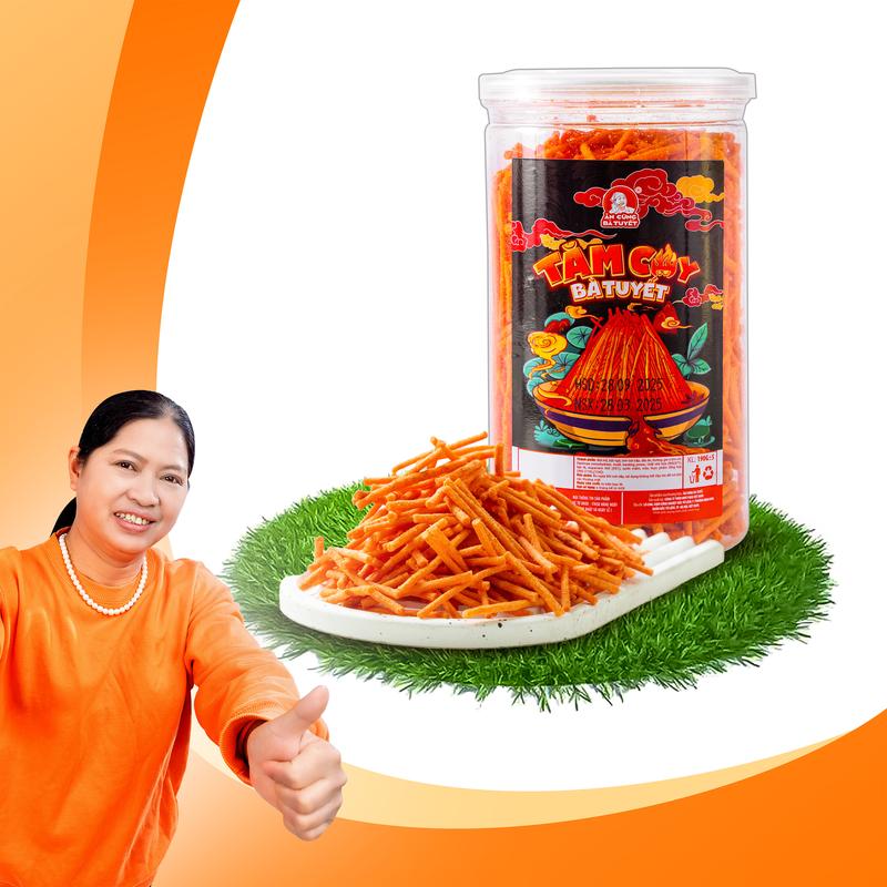 HŨ TĂM CAY BÀ TUYẾT - ĂN CÙNG BÀ TUYẾT