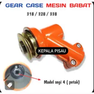 GEAR CASE 4T SEGI 4 KOTAK KEPALA PISAU MESIN POTONG RUMPUT BRUSH CUTTER