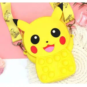 Tas Selempang Anak Minnie Mouse Jelly Pop It Rainbow