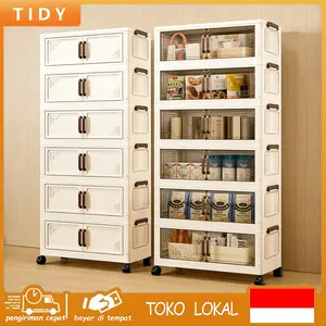 [COD 24h shipping] Tidy Tribe LEMARI PLASTIK JUMBO 50CM, LEMARI PLASTIK SUSUN, LEMARI PLASTIK LIPAT, LEMARI PENYIMPANAN SERBAGUNA, LEMARI PAKAIAN, LEMARI AWET, LEMARI MUDAH DIRAKIT