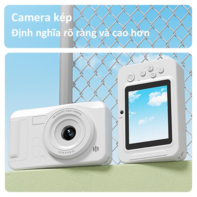 LOOPPOINT Máy ảnh kỹ thuật số Chụp ảnh & Video CCD HD 2.4IPS Màn hình 8x Zoom Mini Pocket Camera cho sinh viên Quà tặng 9