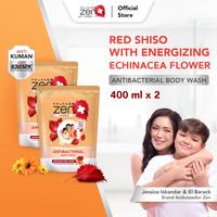 Gambar Zen Antibacterial Body Wash Shiso & Echinacea Refill 400ml isi 2pcs - Sabun Cair Anti Bakteri dari Shinzui Shop Kota Bekasi 1 Tokopedia