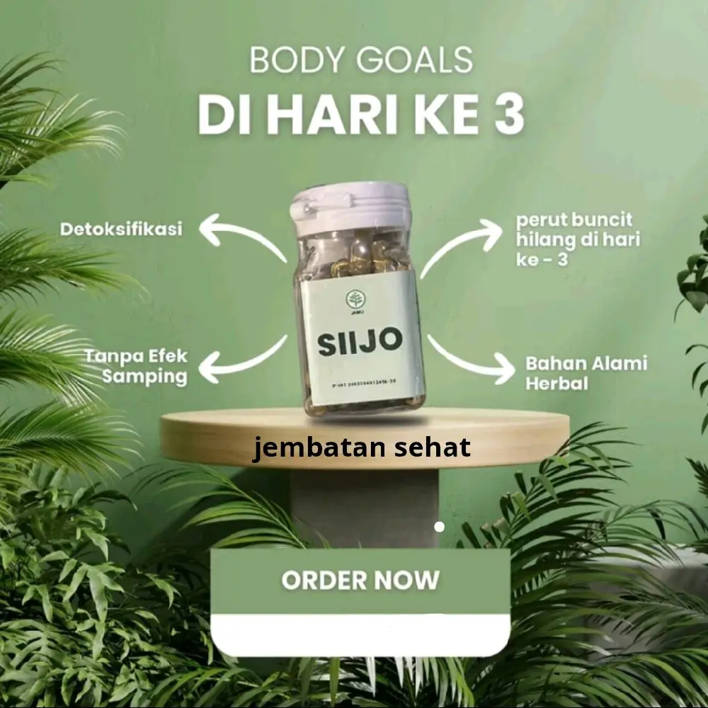 Kapsul  Booster Ijo Kapsul 30 - Suplemen Kesehatan untuk Detoksifikasi Tubuh