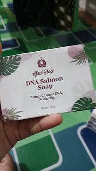 Product Review of [2 PCS ]SABUN GLOWING DNA SALMON AFEELGLOW Soap from H**H 3