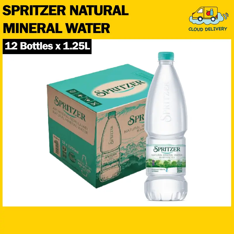 Spritzer Natural Mineral Water (12 x 1.25L)