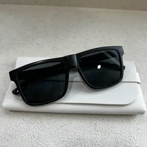 Kacamata Hitam Frame Kayu 2025 trend UV 400 Bentuk Kotak Untuk Pria Dan Wanita Classic Retro Style Premium Kacamata Fashion Korea Sunglasses kayu 59