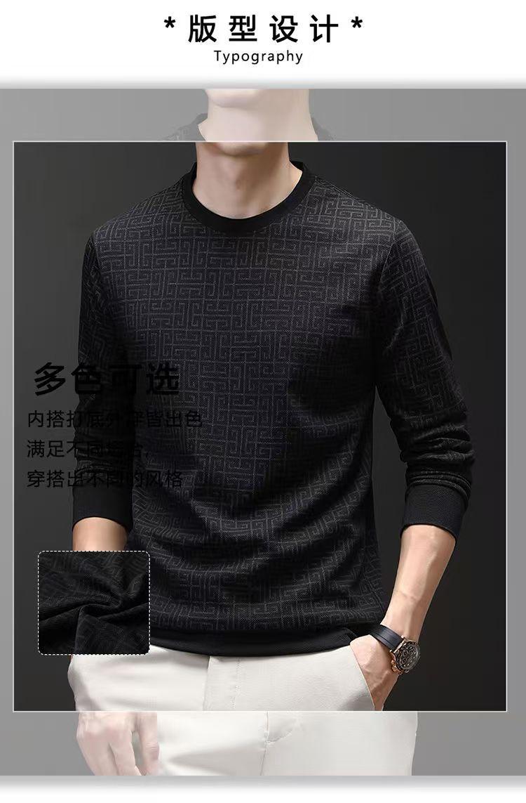 Product Introduction of New men's high-end business casual loose polo shirt Breathable, comfortable, elastic, multi-color optional lapel T-shirt Moisture wicking and trendy versatile commuting T-shirt 2