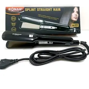 Catok Rambut Sonar SN 823 - Pengatur Suhu, Plat Aluminium, Kabel Putar 360 Derajat