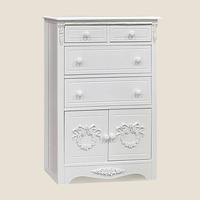 Gambar Toraya - Rosemary High Chest Model 1 (P.66 cm) : Lemari Laci/Kabinet/ Drawer Dresser - Putih dari TorayaLiving Kota Surabaya 4 Tokopedia