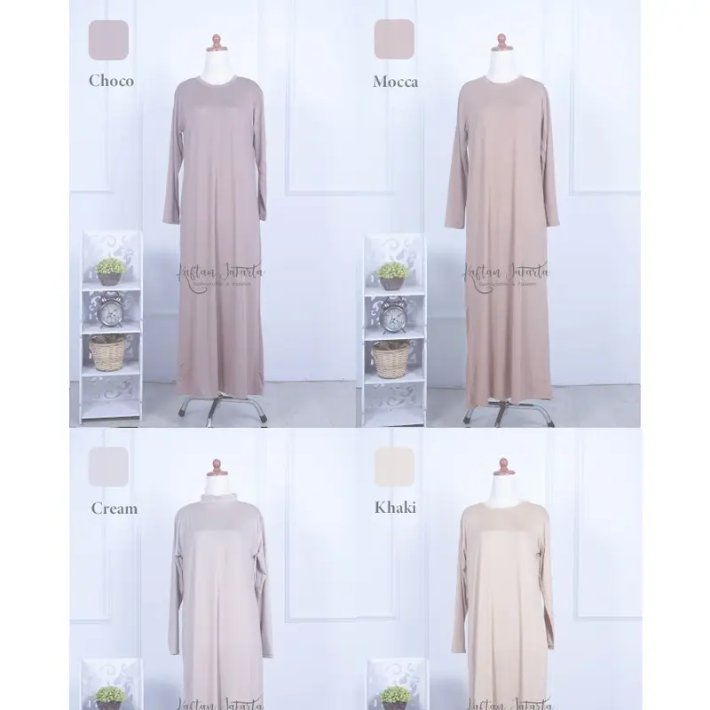 Kaftan Jakarta - Inner Manset Dalaman Kaftan Model Dress Strech Lentur Fit to Jumbo 4