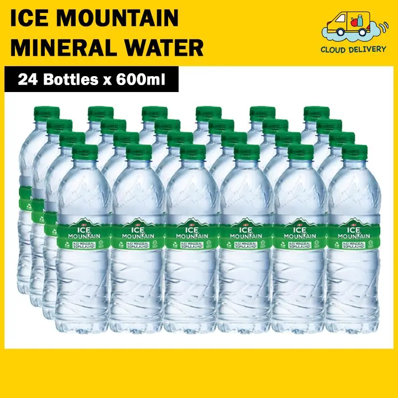 Ice Mountain Mineral Water (24 x 600ml)