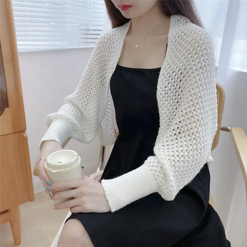 Khăn Choàng Điều Hòa Không Khí, Màu Trơn Làm Bằng Sợi Bông, Thiết Kế Rỗng Tổ Ong, Dành Cho Nữ, Dễ Phối Đồ, Thích Hợp Cho Mùa Hè, Che Nắng, Lý Tưởng Để Đi Chơi, Cỡ Mùa Hè Hoa Quàng Cổ Hoa Tai Choàng Cổ Women Khuyên Tai