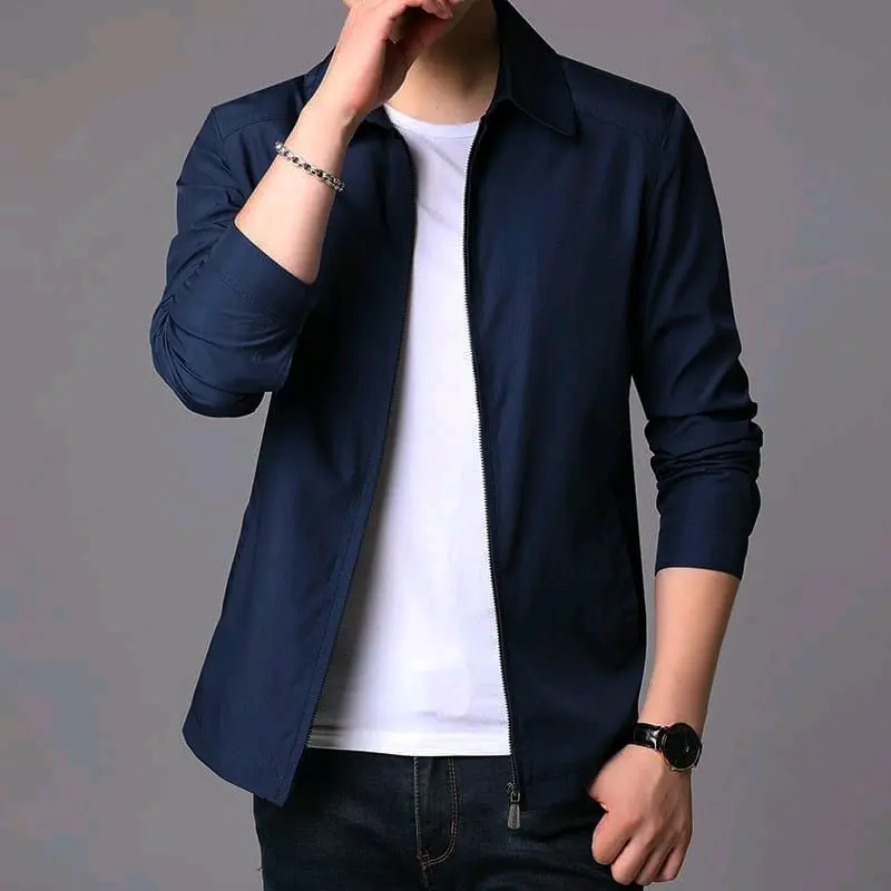 Jaket formal pria kantor parasut 4