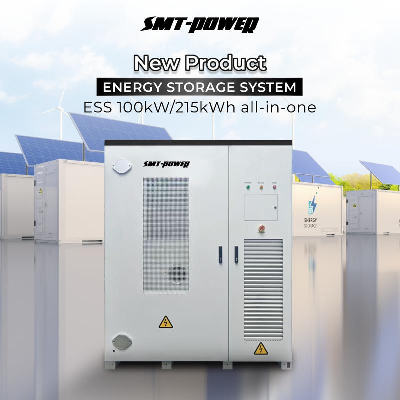 Smt Power Battery Lithium ESS100KW energy storage system all in one ...