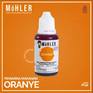Möhler Pewarna Orange (Oranye)