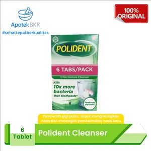 Polident Cleanser 3 Minute Denture Cleanser 6 Tablet