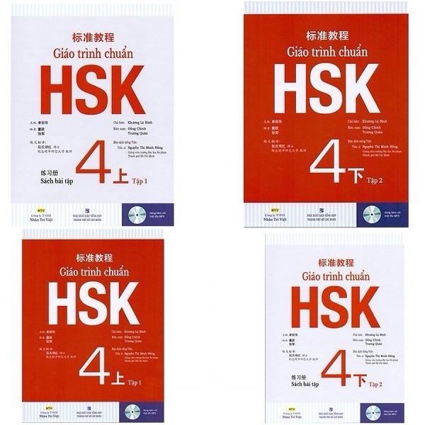 Giáo Trình Chuẩn HSK 4 – Sách học kèm sách bài tập