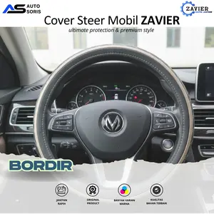 Sarung Steer Mobil Kulit Sintetis Premium Zavier