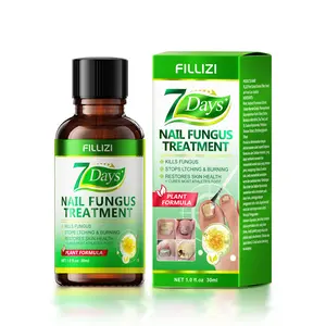 FILLIZI Nail Repair Serum Nail Treatment Feet Care Essence Nail Foot Whitening Toe Nail Fungus Removal Gel Anti Infection Paronychia Onychomycosis/ Obat Kuku Rusak /obat Kuku Berjamur /obat Jamur Kuku 30ML
