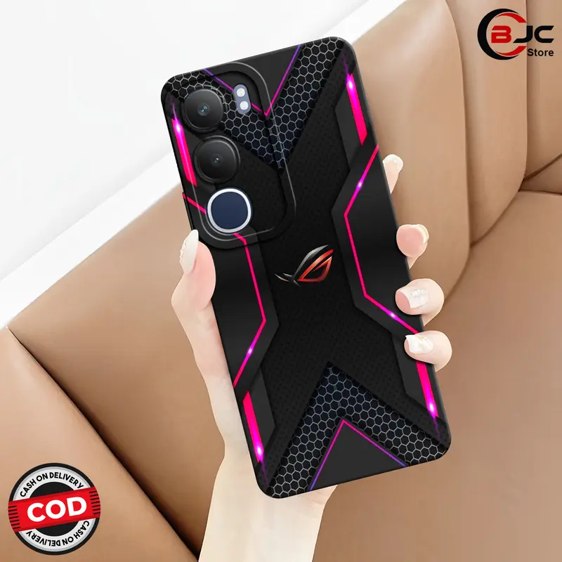 Casing Untuk VIVO Y19S Case VIVO Y19S Terbaru Softcase Procamera Kesing Silikon Lentur Cover Smartphone Aksesoris Ponsel Motif Cewek Cowok Universal Bahan Premium 1