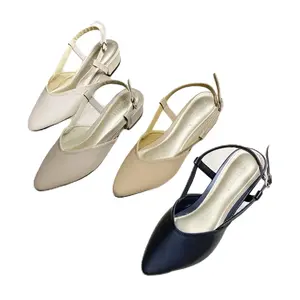 Pacific Camelia Heels Sendal Wanita Hak 3cm Tali Gesper  Kasual Shoes SK56