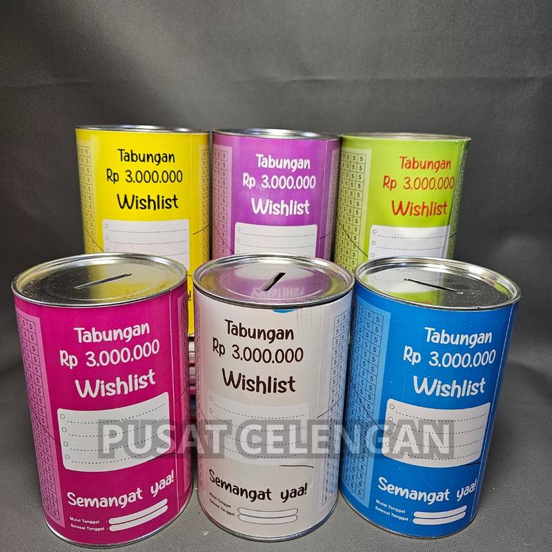 [ BISA COD ] CELENGAN TARGET MURAH CELENGAN TARGET SMALL TABUNGAN TARGET TABUNGAN ANAK - ANAK SOUVENIR CELENGAN BUKA TUTUP PERMANET 7