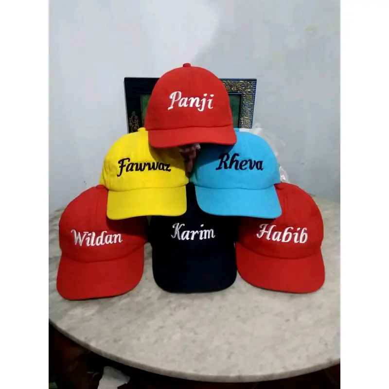 Topi Anak Baseball Bordir Nama Custom - Fashion Anak 2