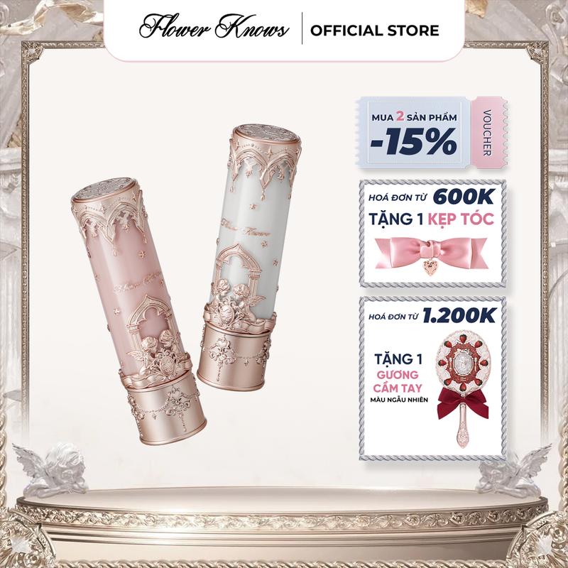 Son Môi Dạng Lỏng Lì Flower Knows Độ Che Phủ Cao Mềm Mại Mịn Màng 3.5g Bộ Sưu Tập Thiên Thần Nhỏ