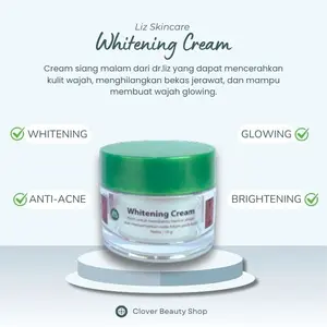 Liz Skincare Krim Flek Hitam Siang dan Malam Semua Jenis Kulit Wajah Pelembab Mencerahkan Pencerah Wajah Menyamarkan Bekas Jerawat Berlubang Pria / Wanita Perawatan Muka