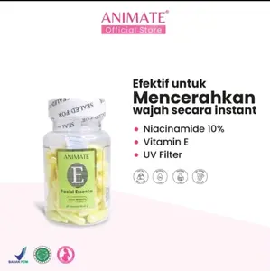 Animate Facial Essence Capsul Instant Whitening - Kapsul Pemutih