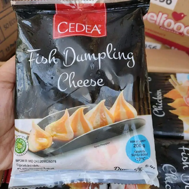 Cedea Dumpling keju - ayam 500gr - 200gr Frozen Food 2