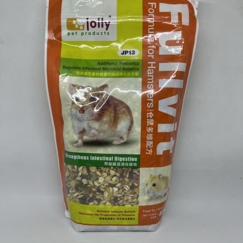 Makanan Hamster Jolly Fullvit 400 gr Freshpack 0