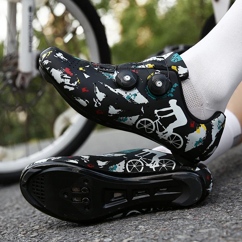 Product Introduction of Ultralight Self-Locking Pro Men's Cycling Shoes Road Bike Triathlon Shoes Bicycle Lock Sneakers 29