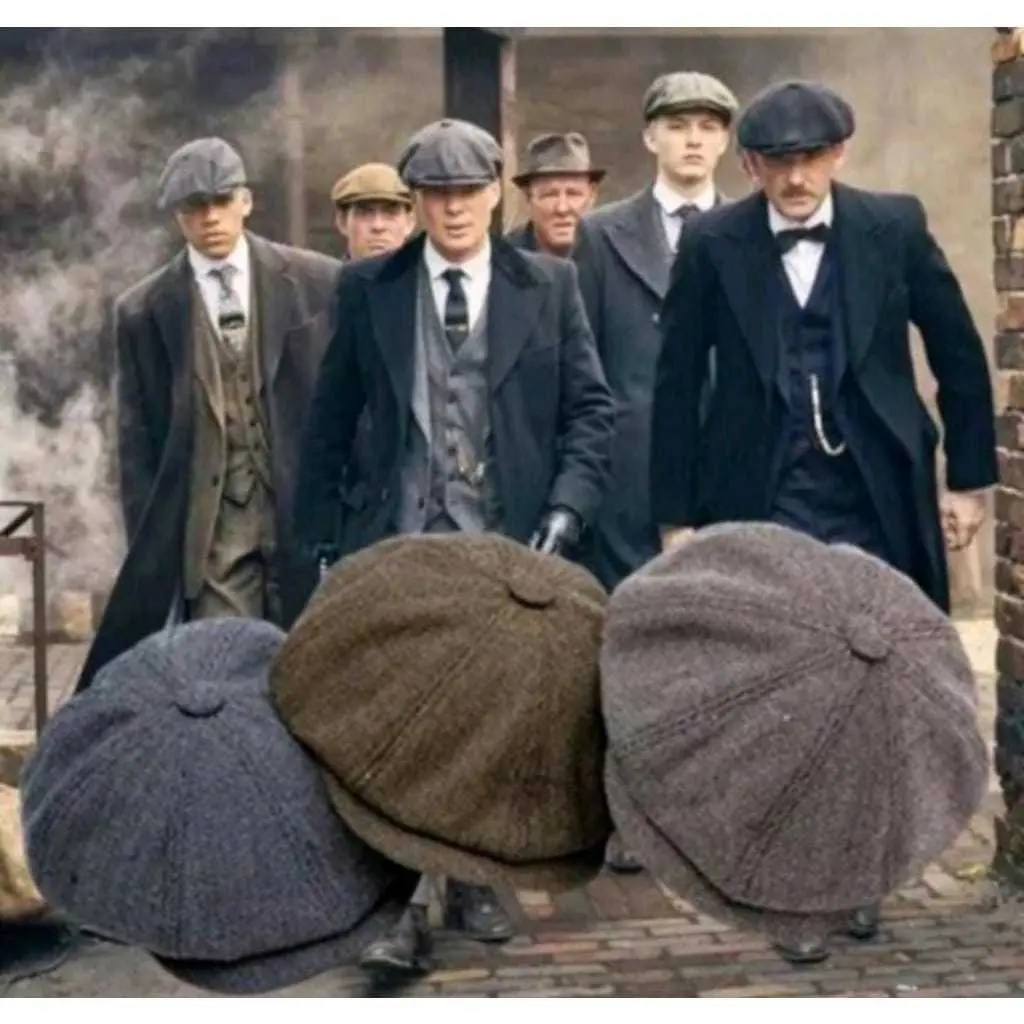 Topi Vintage Baret Peaky Blinders Cap Newsboy Topi Apolo Baret Pria Wanita Topi Baret Hat Topi pria Distro