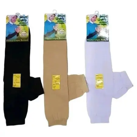 Manset Handsock Deker Lengan Tangan IJTIHAD WA TAQWA untuk Olahraga Outdoor Spandex Pria Wanita Dewasa