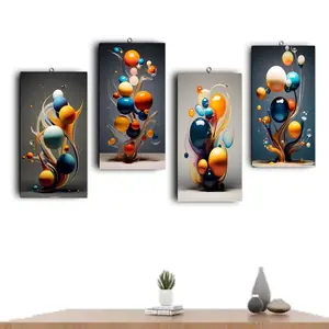 Hiasan Dinding Gambar Abstrack Asthetic Pajangan Ruang Tamu Dekorasi Kamar Tidur