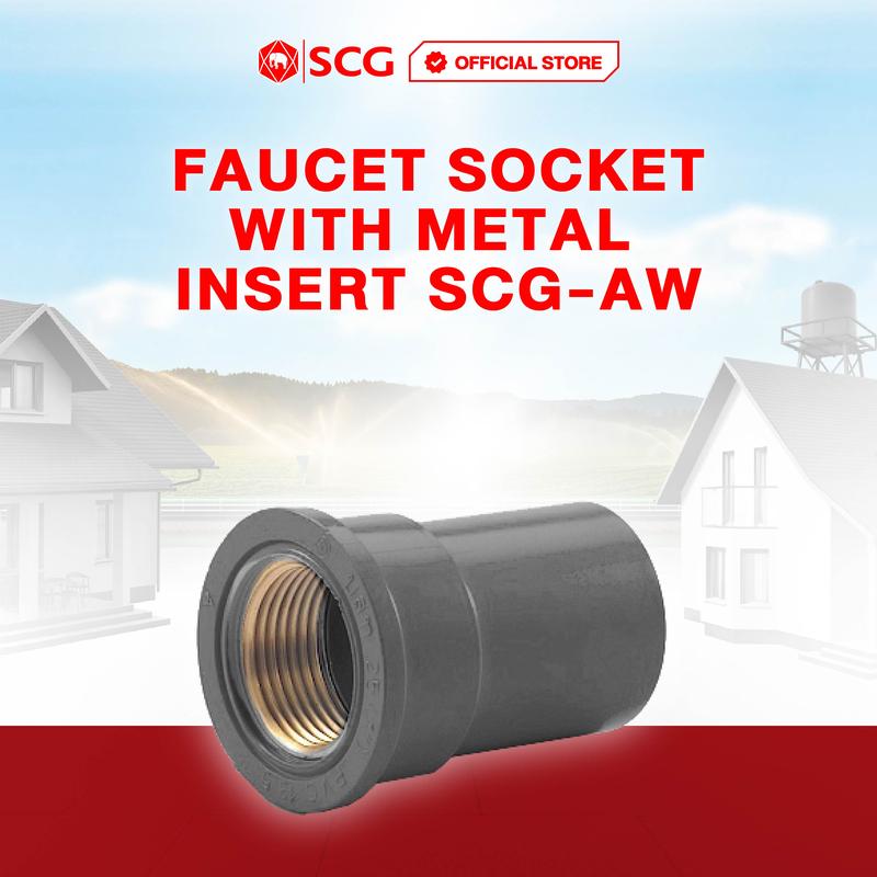 SCG FITTING - Faucet Socket with Metal Insert SCG-AW - Shop | Tokopedia