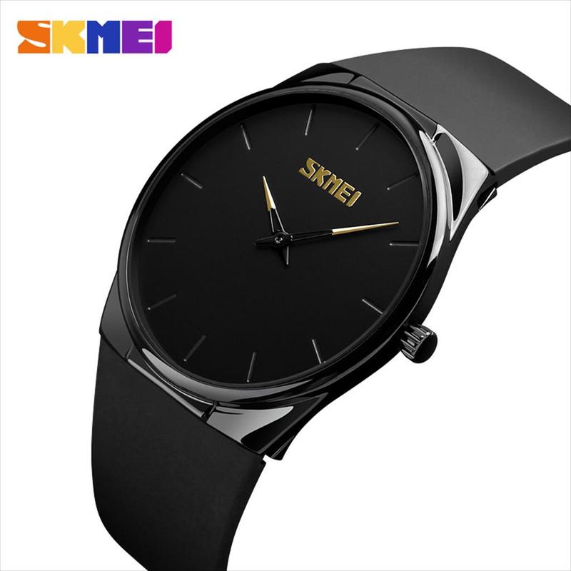 Jam Tangan Pria / SKMEI 1601 Soft Band Analog Watches / Jam Tangan Analog Original / SKMEI 0