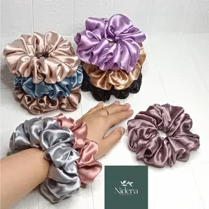 Scrunchie By Nidera - Ikat Rambut - Cepol Rambut Satin Silk