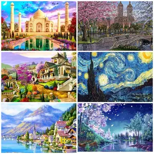 Diamond Painting Full Drill 5D Diy Lukisan Kristik