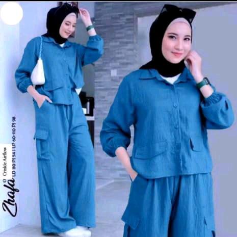 SET WANITA CELANA CARGO SIAP KIRIM / SETELAN CARGO WANITA 3