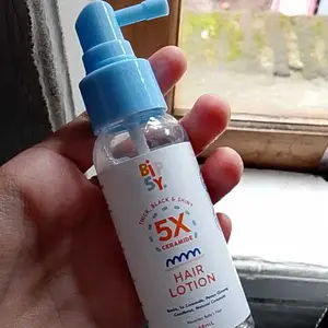 BIPSY Hair Lotion TRAVEL SIZE 5X Ceramide 60 mL [Free Ongkir] - Menutrisi Rambut Bayi - Penumbuh & Penebal Rambut Bayi