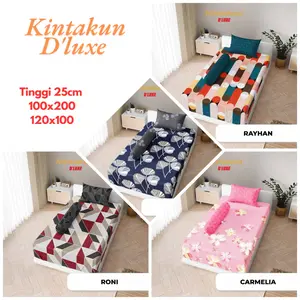 Sprei Kintakun 120X200 Sprei 100x200 T25 DLUXE/Sprei Kintakun 120x200 Super/Sprei Kintakun 100x200 Single sprei  springbed sprei  ukuran  120×200 seprai motif terbaru Doble Karet