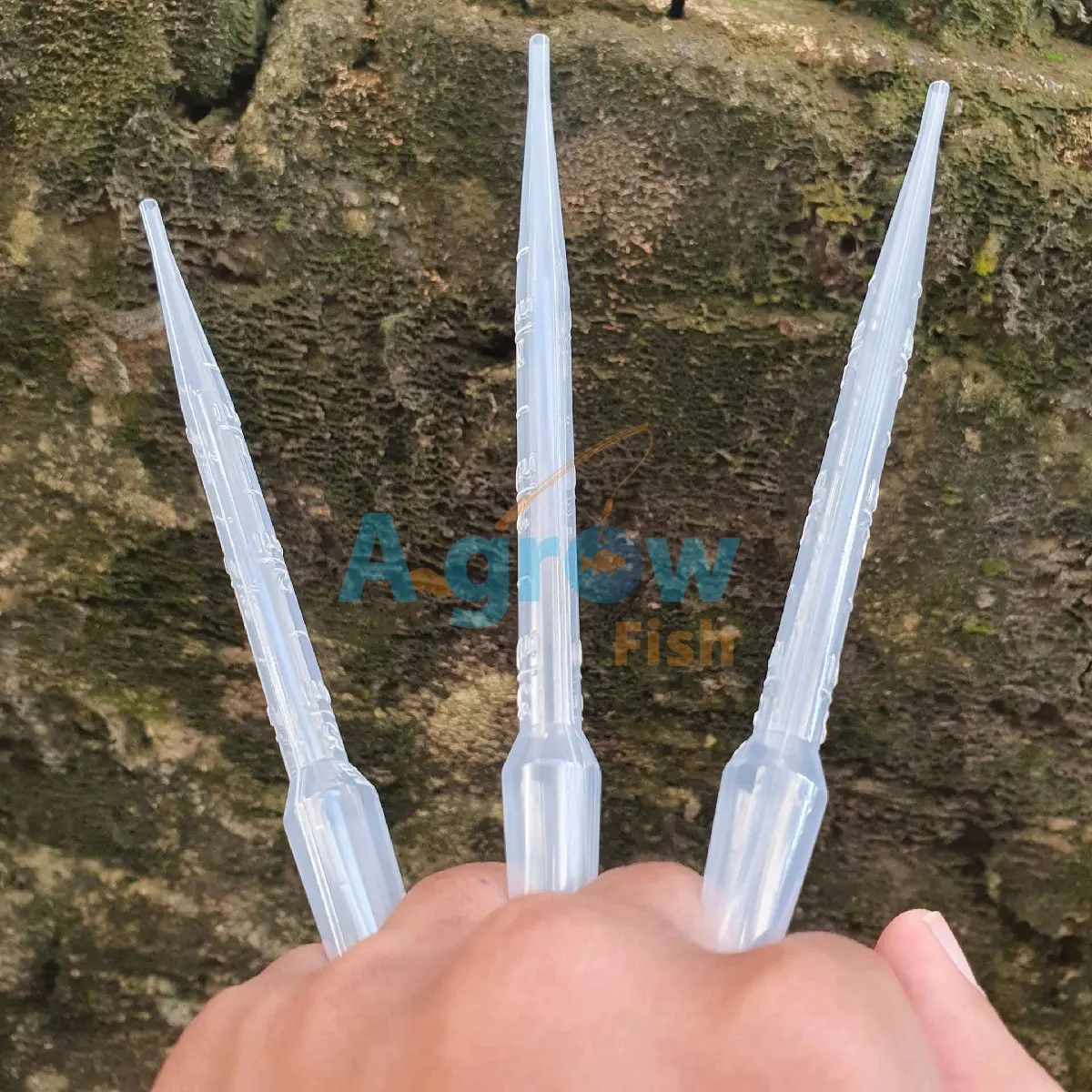 Pipet Tetes Plastik 3 ml Pipet buat Pakan Ikan Artemia Kutu Air Jentik - agrowfish