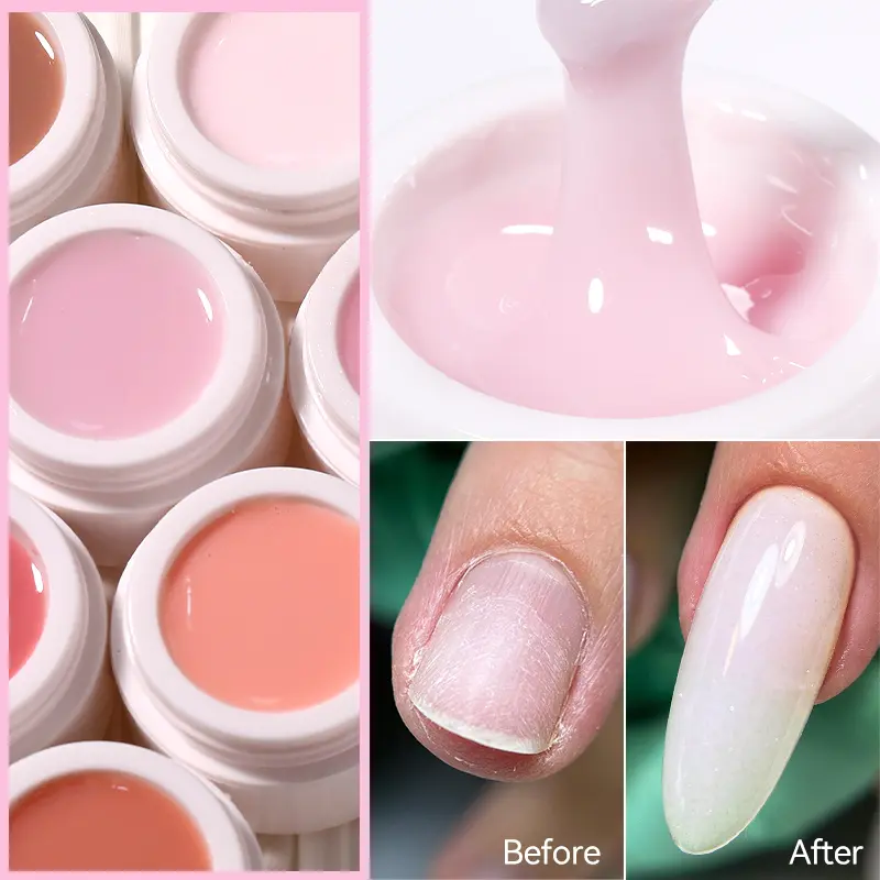 Sơn Gel Làm Móng Nối Dài, URSUGAR, 15ml, Có Màu, UV Và Đèn LED, Ngâm, 57212 6