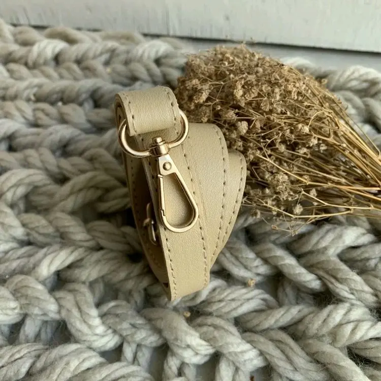 tali & rantai tas avika tali panjan tas/strap bag/aksesoris kuning emas dan silver tali tas Wanita 2