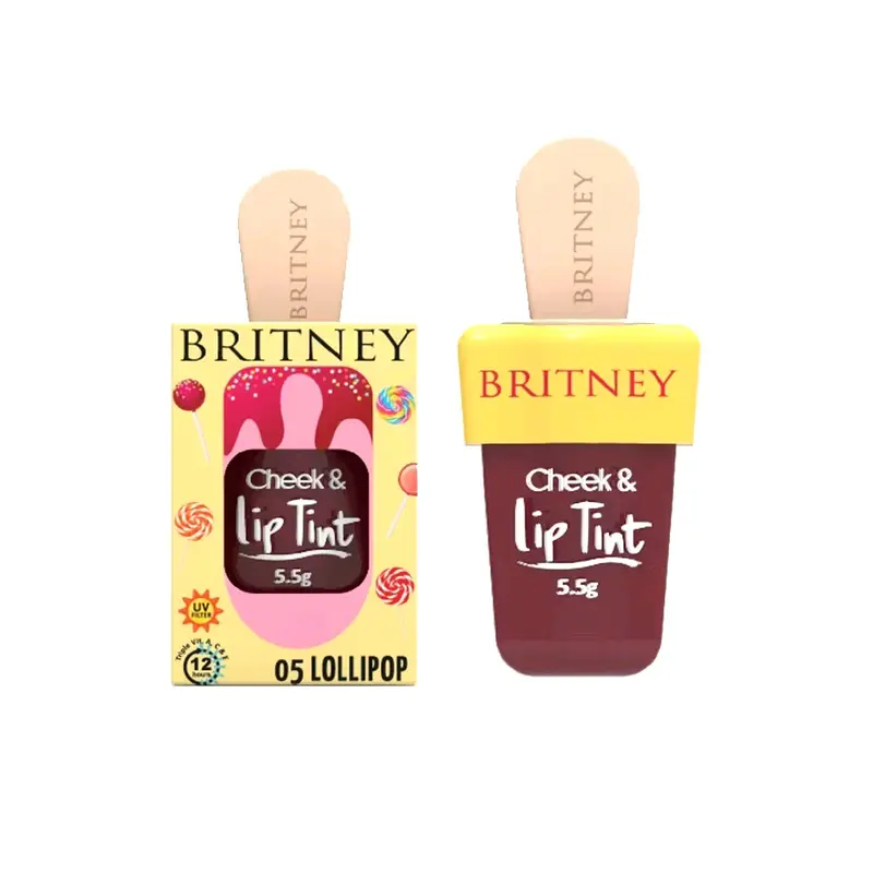 Britney Cheeck & Lip tint 4
