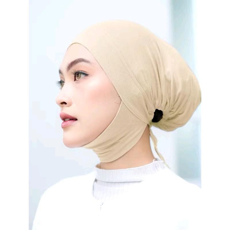 ciput tali dagu premium/inner ciput tali dagu/ciput dagu/daleman kerudung/daleman jilbab Instan 3